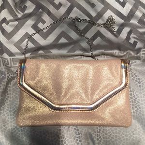 Rose Gold Party Clutch